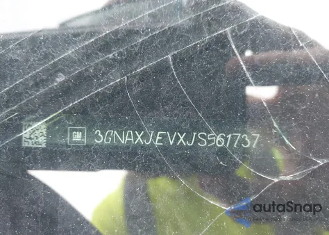 2018 Chevrolet Equinox Lt из США, поврежденный, VIN 3GNAXJEVXJS561737